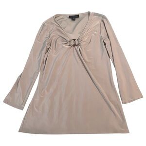 Dana Buchman Top Beige